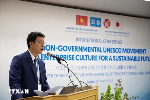 越南联合国教科文组织协会全国联合会在日本举办国际会议