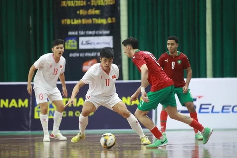 2024年国际五人制足球友谊赛：越南队获得李军
