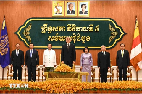 柬埔寨第五届参议院第一次全体会议结果公布