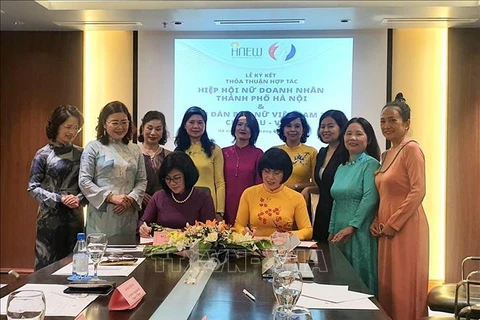河内女企业家协会签署合作协议 提高越南妇女地位和贡献
