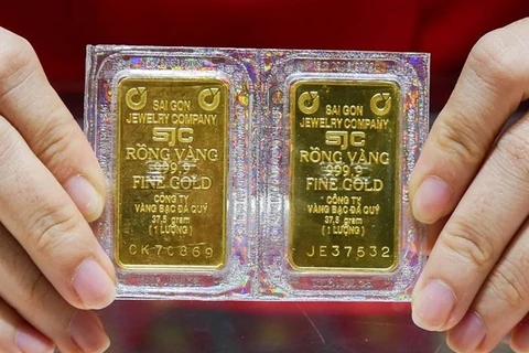 4月25日上午越南国内黄金价格