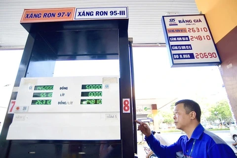 4月25日15时起越南成品油零售价格略降