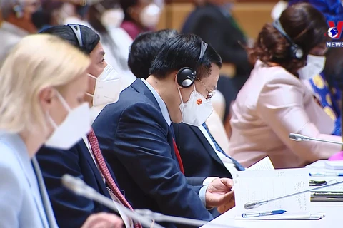 越南国会主席出席第五次世界议长大会