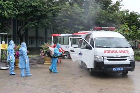 组图：岘港市设立野战医院 提高新冠肺炎救治水平