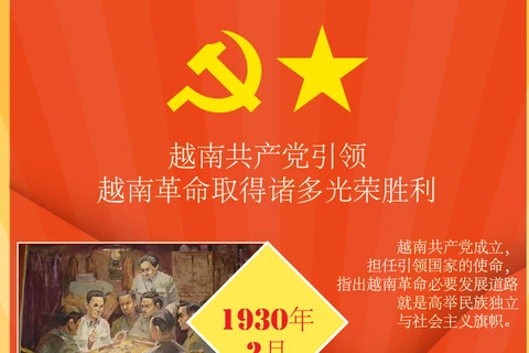 图表新闻：越南共产党引领越南革命取得诸多光荣胜利