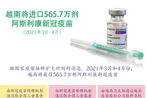 图表新闻：越南将进口565.7万剂 阿斯利康新冠疫苗