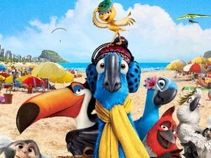 《Rio》三维动画电影的广告画