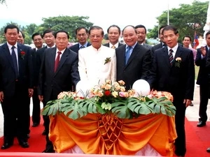 越南协助老挝琅南塔省兴建高中学校