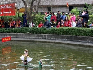 即将在癸巳春节联欢会演出的水上木偶戏