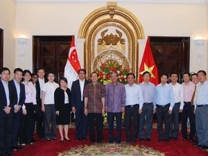 越南与新加坡召开越新年度政治磋商会 