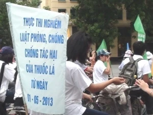 越南响应5·31世界无烟日及全国无烟周活动