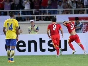 越南与阿森纳国际足球友谊赛：阿森纳队获胜