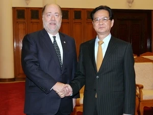 越南政府总理阮晋勇会见美国东盟商业理事会副主席基思·威廉先生