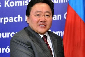 蒙古国总统查希亚·额勒贝格道尔吉
