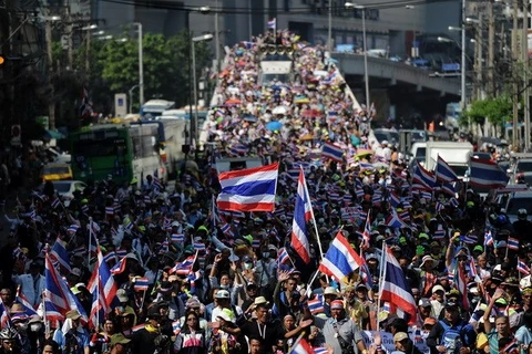 泰国反政府抗议示威活动