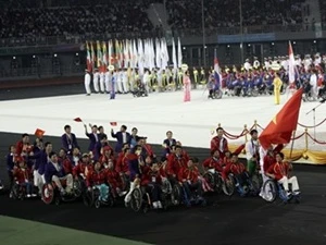 第七届东南亚残疾人运动会落下帷幕