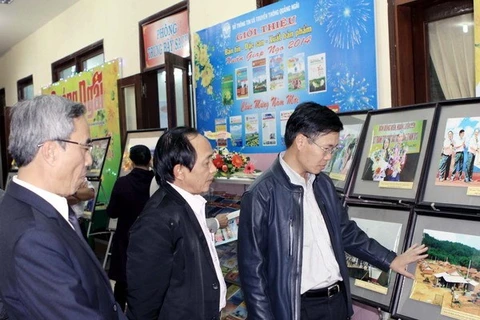 越南一些地方举行马年春节报刊展会