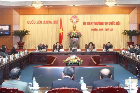 第13届越南国会常务委员会第25次会议