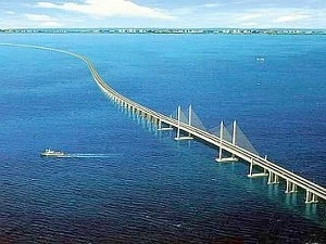 东南亚最长跨海大桥