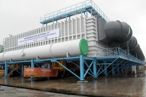 越南斗山重工业有限公司向沙特阿拉伯出口海水淡化设备