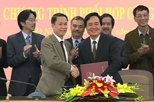 越南通讯社与河内国家大学签署合作计划