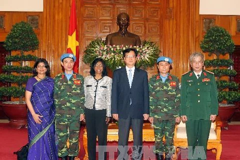 越南政府总理阮晋勇会见联合国副秘书