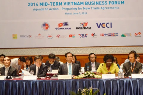 2014年越南企业中期论坛