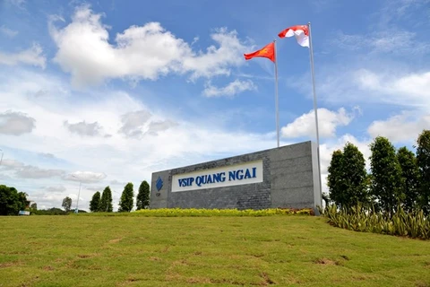 越南广义省VSIP工业园区吸引8个外资项目