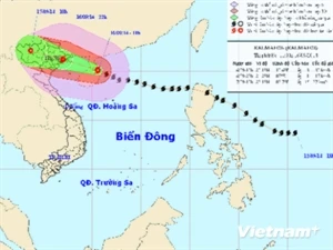 越南政府总理发布公函 指导《海鸥》台风应对工作