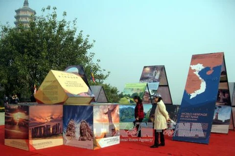 “连接越南世界遗产”展览会
