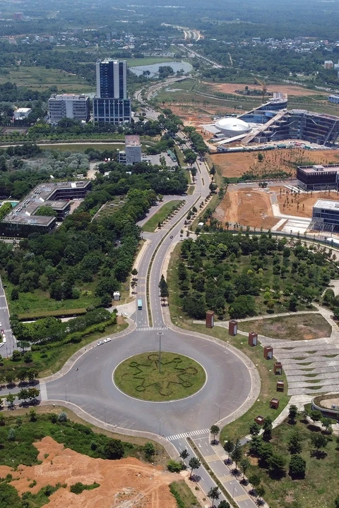 Hoa Lac Hi-Tech Park in Hanoi (Photo: VNA)