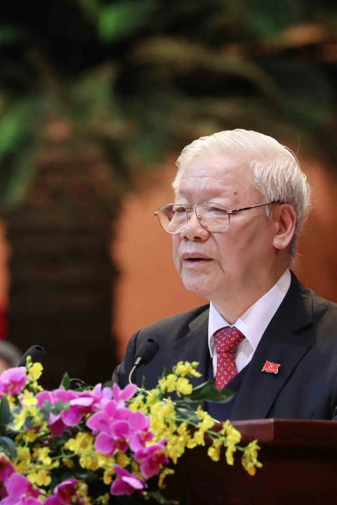  Secretario general Nguyen Phu Trong con impronta de “diplomacia de bambú vietnamita”