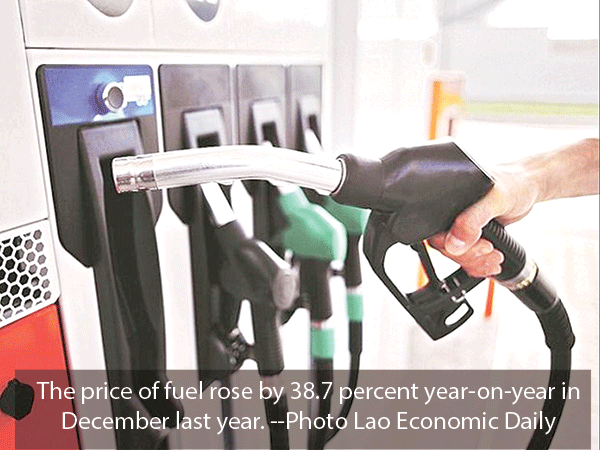 Gobierno de Laos intenta regular precios de combustible
