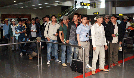 2015年越南对外输出劳务超出既定目标。