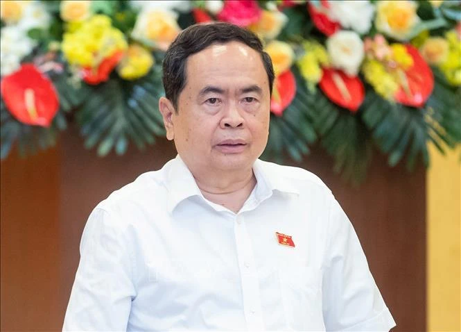 Permanent Vice Chairman of the NA Tran Thanh Man will deliver the opening speech at the 33rd session of the NA Standing Committee. (Photo: VNA)