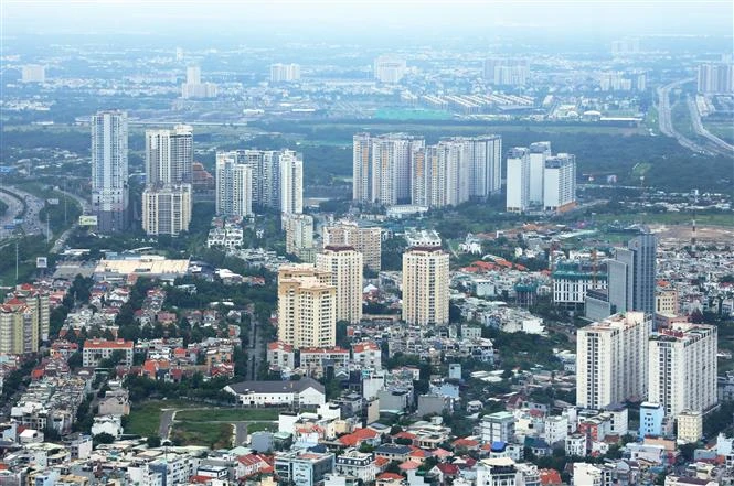 A view of buildings in Ho Chi Minh City (Photo: VNA)