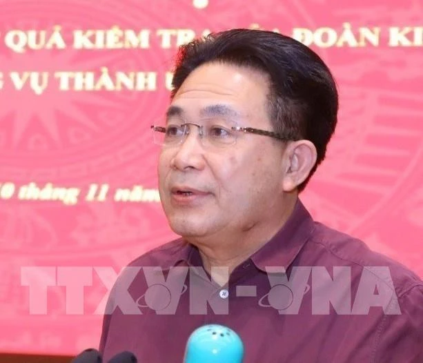 Nguyen Van Yen, former Vice Chairman of the Party Central Committee’s Commission for Internal Affairs. (Photo: VNA)