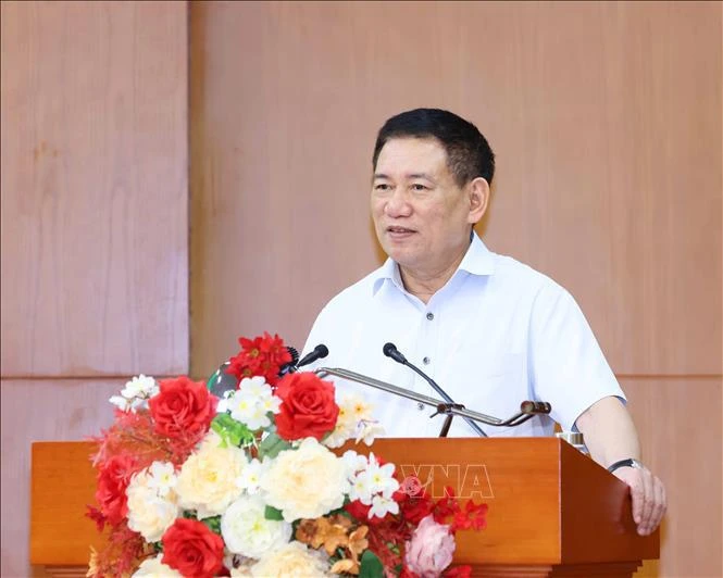 Minister of Finance Ho Duc Phoc (Photo: VNA)