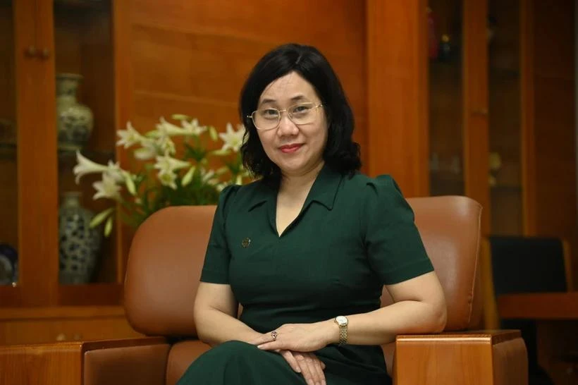 Dr Nguyen Thi Huong, General Director of the General Statistics Office (Photo: VietnamPlus)