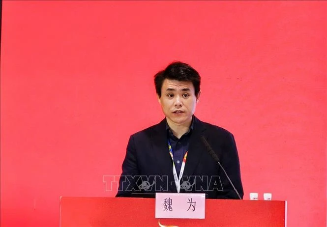 Journalist Weiwei, a researcher on Vietnam and head of the Vietnamese Language Department at the China Central Radio and Television (Source: VNA)