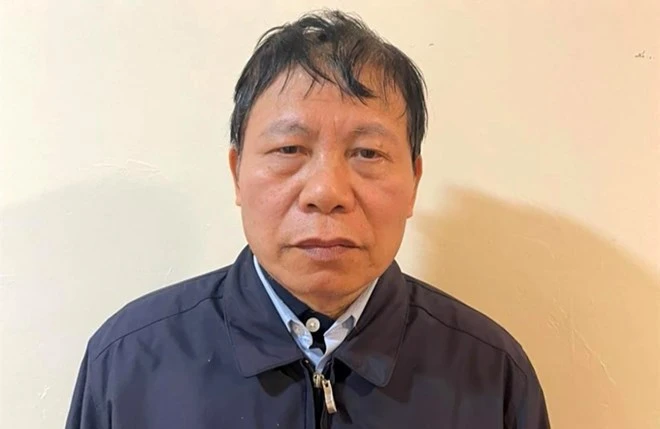 Nguyen Nhan Chien, former Secretary of the Bac Ninh provincial Party Committee, is charged with accepting bribes. (Photo: Ministry of Public Security)