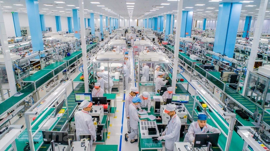 Vietnam records an economic growth rate of 7.4% in Q3 and 6.82% during the first nine months of 2024. (Photo: VNA)