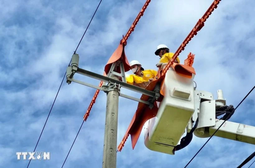 Les entreprises publiques jouent un rôle clé dans le domaine de l'électricité. Photo: VNA