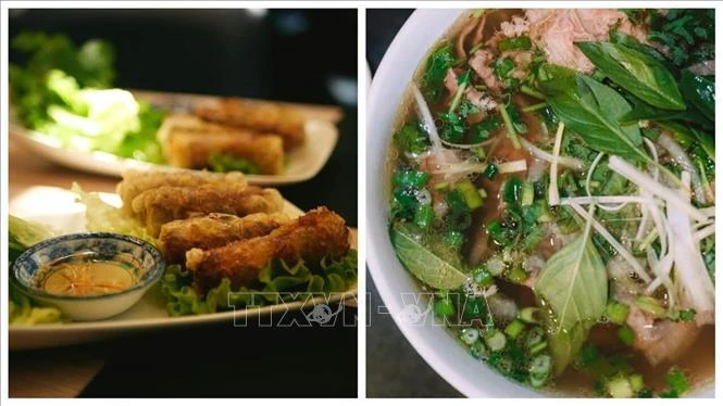 Deux plats vietnamiens au menu des Jeux Olympiques de Paris 2024. Photo: VNA