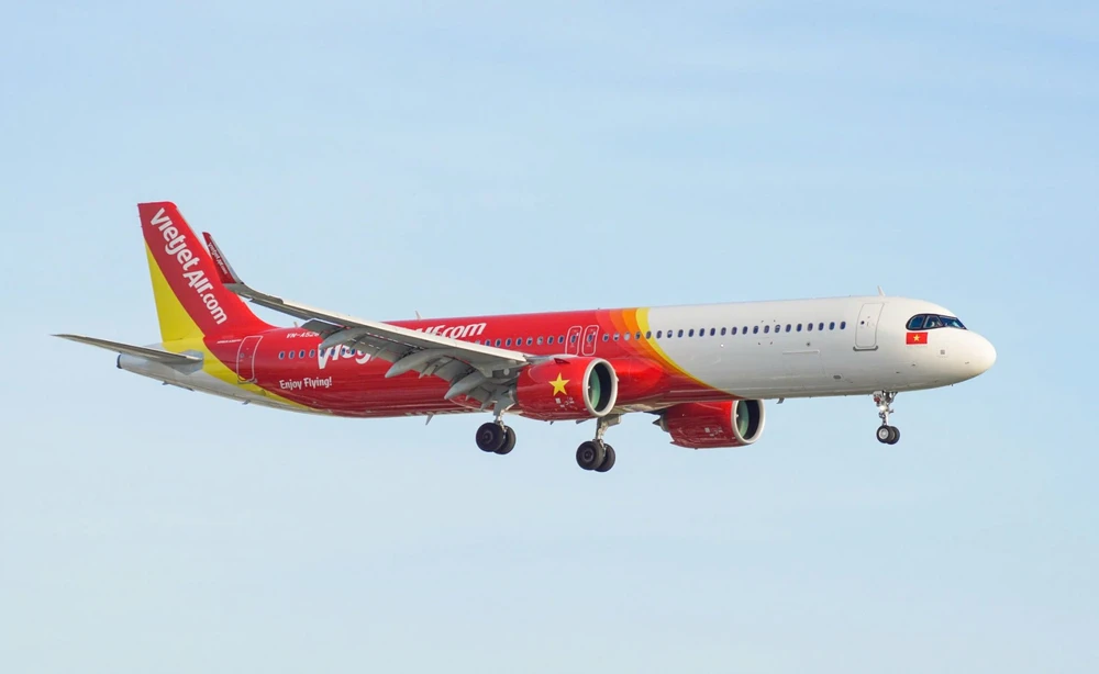 Un avion de Vietjet. Photo: VNA