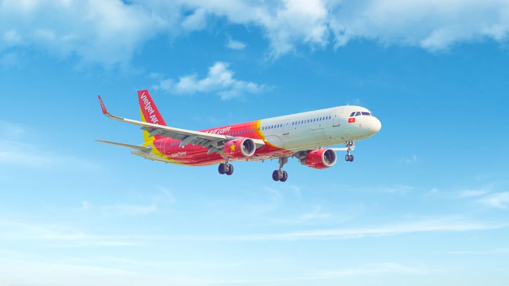 Photo: Un avion de Vietjet