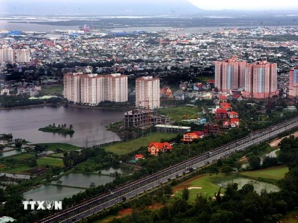 Un coin de la ville de Vung Tau. Photo: VNA