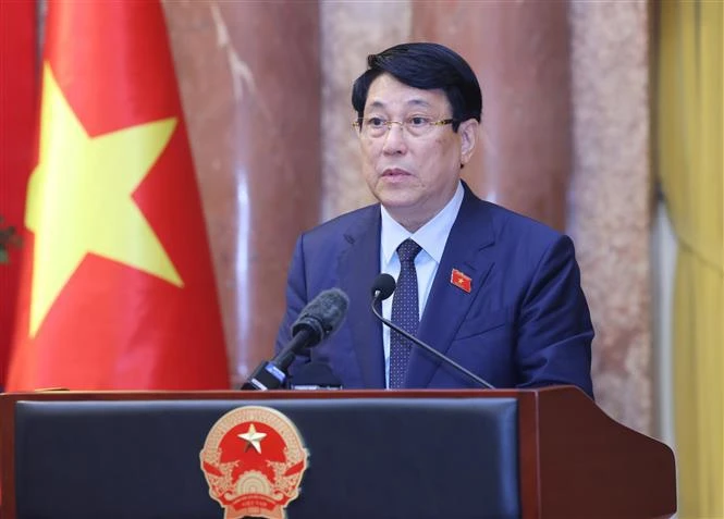 Le président de la République socialiste du Vietnam Luong Cuong. Photo: VNA