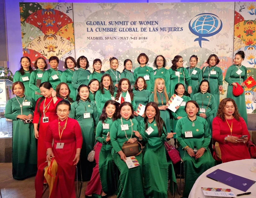 Vietnamitas de ultramar asisten por primera vez a Cumbre Mundial de Mujeres. (Fuente:VNA)