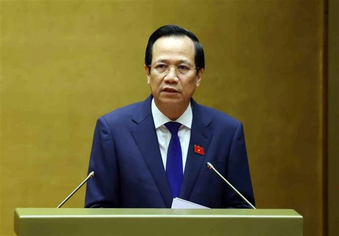 El ministro de Trabajo, Inválidos de Guerra y Asuntos Sociales, Dao Ngoc Dung. (Fuente:VNA)